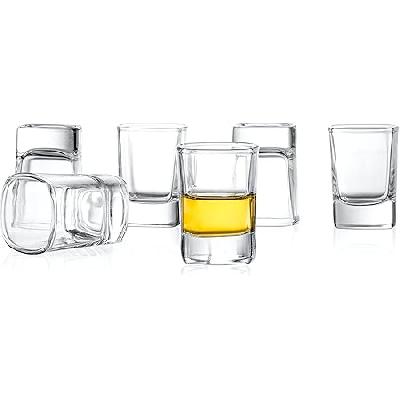 35 ML Whiskey Shot Glass  Heavy Base Shot Glass Pack of 6