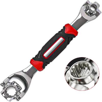 48in1 Professional Stainless Steel 360 Degree Rotating Heads Multi-Socket Wrench