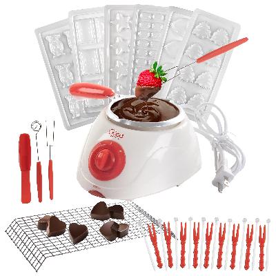 Chocolate Fountain Fondue Melting Pot