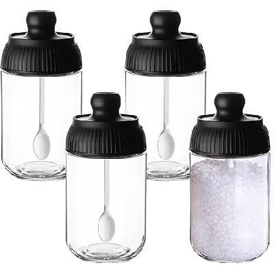 Container Seasoning Box Spice Jars with spoon