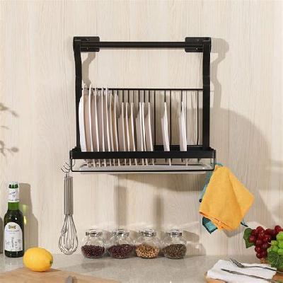 Dish Drying Drainer Rank Folding Basket