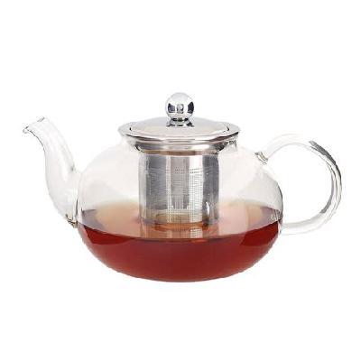 Glass Teapot-Kettle with Stainless Strainer -1800ml