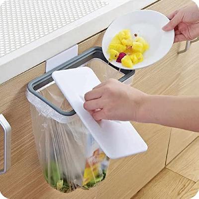 Hanging Trash Bag Holder For Garbage In Kitchen Attach A Trash Portable Waste Holder Trash Bin