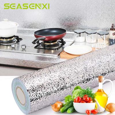 Kitchen Aluminum Foil Sticker Waterproof Oil-Proof Aluminum Foil Paper