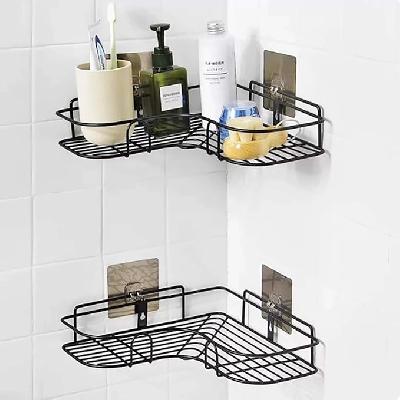 Self Adhesive Bathroom Corner Shelf
