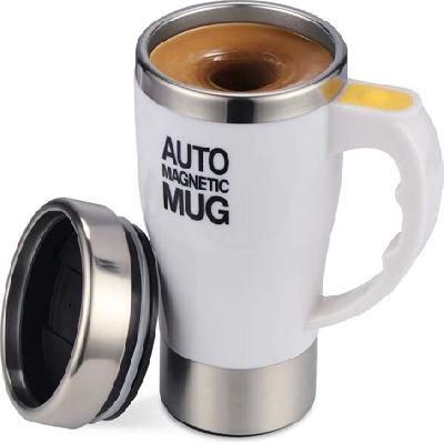 Self Stirring Coffee Mug For Coffee, Tea, Hot Chocolate, Milk And Protein Shake