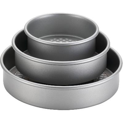 Set Of 3 Cake Round Mould