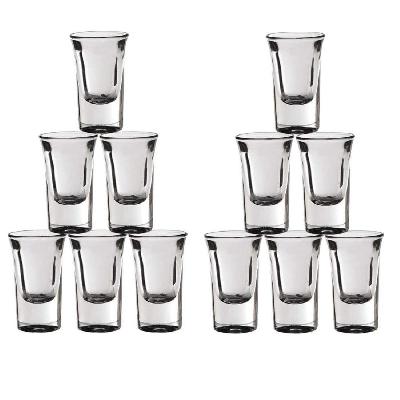 Shot Glass Great For Whisky Brandy Vodka And Tequila Shot Set Of 6 (35 Ml)