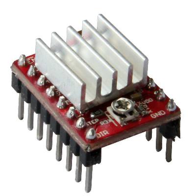 STEPPER MOTOR DRIVER A4988 WITH HEATSINK