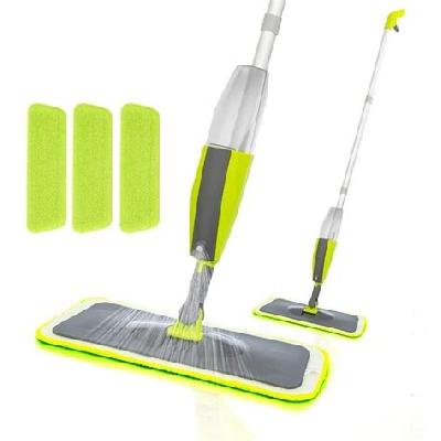 0802 Cleaning 360 Degree Healthy Spray Mop With Removable Washable Cleaning Pad