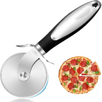 0831 Heavy Quality Stainless Steel Pizza Cutter Pastry Cutter Sandwiches Cutter