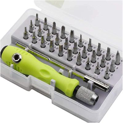 1540 Screwdriver Set 32 In 1 Magnetic Tool Kit With 30 Bits