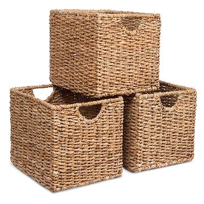Baskets For Storage (Set of 3) Sky Blue (062 )