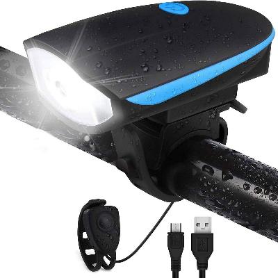 Bicycle Horn With Led Light Work On Battery(1718 )