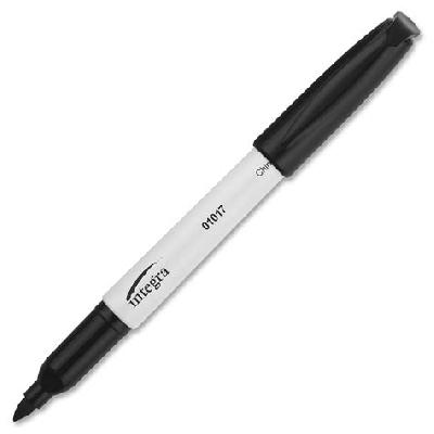 Black Permanent Markers for White Board (Pack of 12)1625