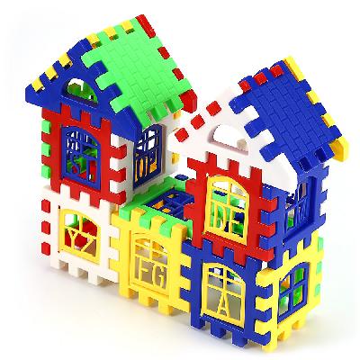 Blocks For Kids House Construction Building(4720)