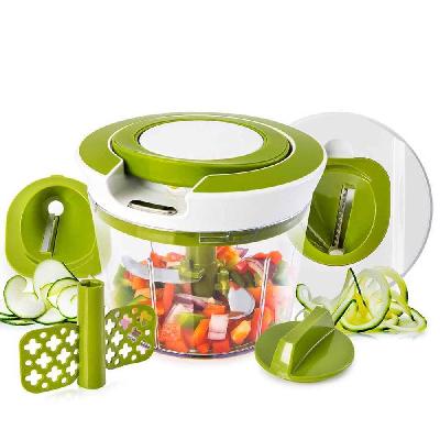 Handy Smart Chopper For Vegetable Fruits Nuts Onions Chopper Blender Mixer Food Processor(0079)