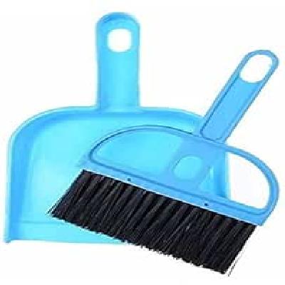 Mini Dustpan with Brush Broom Set for Multipurpose Cleaning - 2 pcs(2213 )
