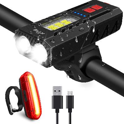 Rechargeable Bicycle Front Waterproof LED Light(1561)