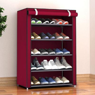 Stackable 5 Layer Folding Shoe Rack(0520 )