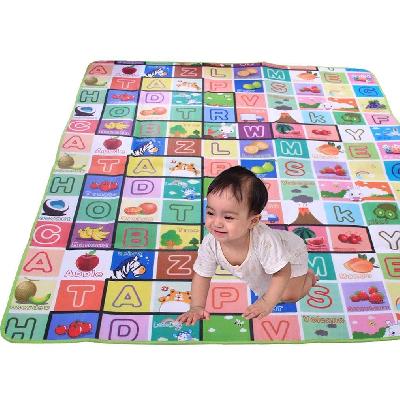 Waterproof Single Side Baby Play Crawl Floor Mat for Kids Picnic School Home (Size 180 x 115)1200