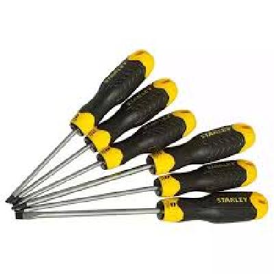 6pc Cushion Grip Screwdriver Set