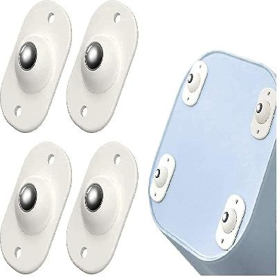 4 Pcs Mini Swivel Casters Wheels Roller