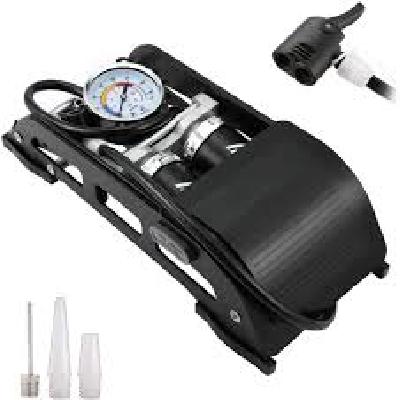 Heavy Steel Body Gauge Air Foot Pump