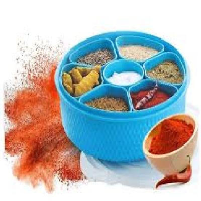 Masala Rangoli Box Dabba For Keeping Spices