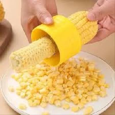 Rachees Plastic Corn Cutter Kernel Stripper Peeler Cutter Seeds Remover.