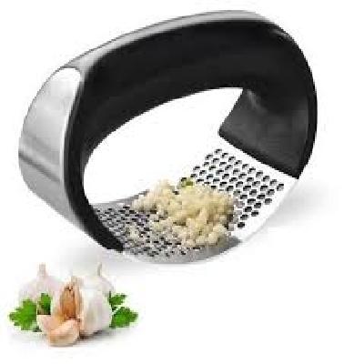 Stainless Steel Garlic Press  Manuel Garlic and Ginger Crusher Squeezer/Mincer