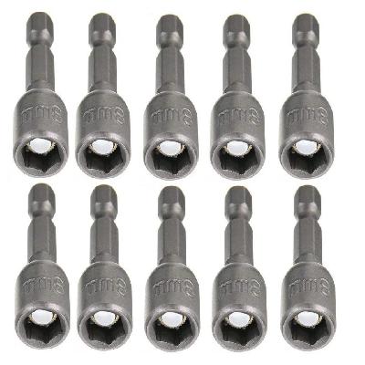 8mm Carbon Steel Nut Runner Socket Bit