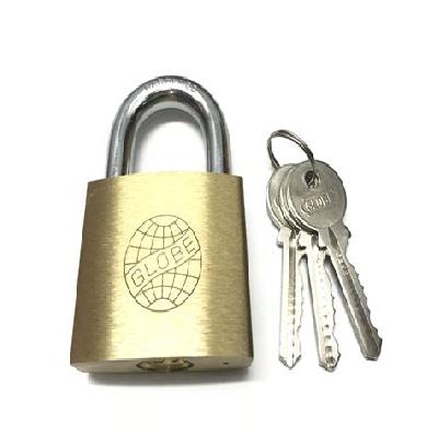Globe Brass Padlock