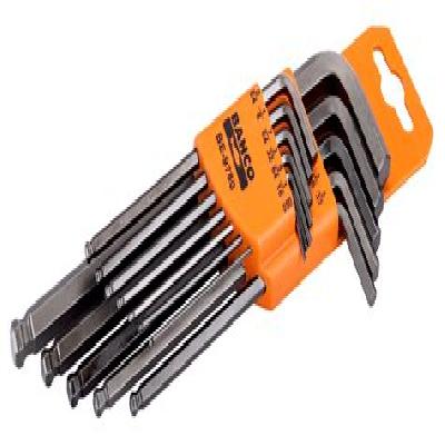 12 Pc Imperial Ball End Hex Key Set-Long