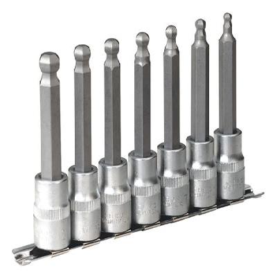 7 Piece 1 2 Drive Hex Bit Metric Socket Set