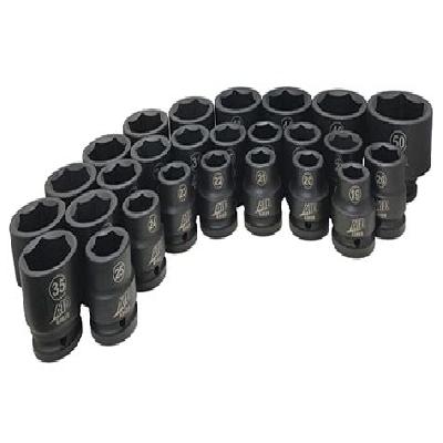Metric Impact Socket 6 Point