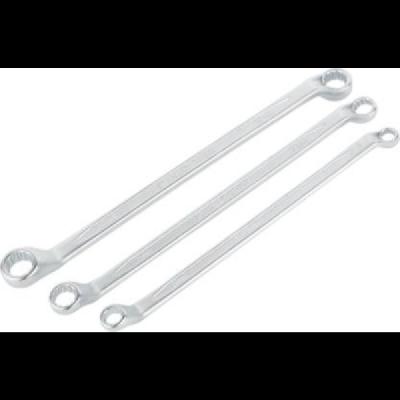 Metric Shallow Offset Ring Spanner Set Matte Finish