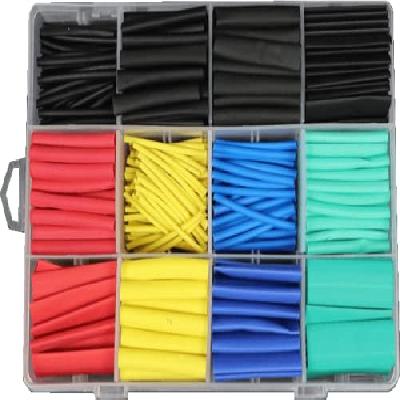 530 Pcs 2:1 Heat Shrink Tube Sleeve Set