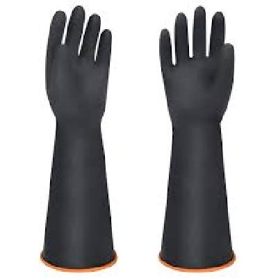 Acid Alkali Proof Chemical Resistant Gloves 18 Inch