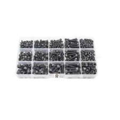 Allen Cap Bolt And Nuts 280 Pcs, Grade 12.9 M3 M4 M5 Kit