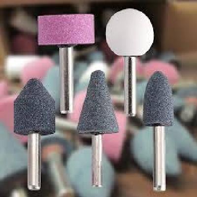 Shank Abrasive Mounted Stone Rotary Grinding Wheels 10 Pcs Set