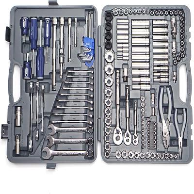 BLPATSCM150_ 1/4inch, 3/8inch and 1/2inch Drive Automotive Tool Set, 150pcs