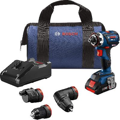 Bosch GSR 18V-50 Professional Heavy-Duty Cordless Drill Driver with Brushless Motor, Metal Chuck,