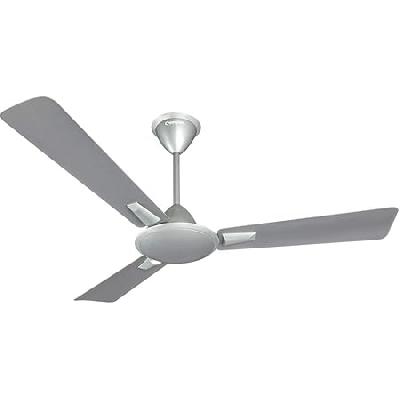 Crompton Aura Prime Decorative Ceiling Fan With Anti Dust Technology - 1200 Mm ( Himalyan Grey)