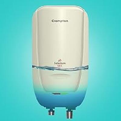 Crompton Solarium Neo 3-Litre, 3KW Instant Water Heater Geyser with Rust Free ABS Body (Ivory)