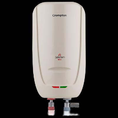 Crompton Solarium Vogue 3-Litre, 3KW Instant Water Heater Geyser with Installation Pipe