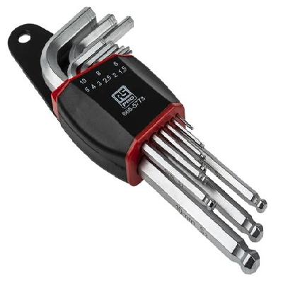 9 PC Hex Key Set - Ball End