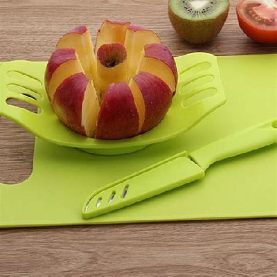 Combo Of Chopping Board With Apple Cutter With Slicer With Grater