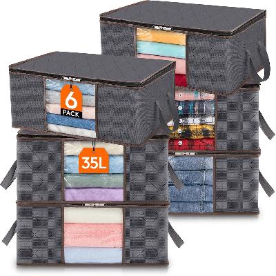 Custom Foldable Blankets, Clothes Closet Organizer (70x50x30)
