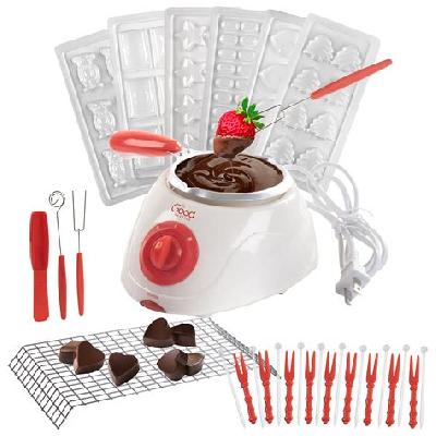 Electric Chocolate Melting Pot Chocolate Making Kit for Kitchen